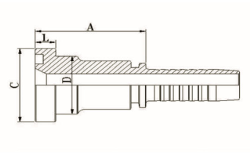 SAE 法蘭 3000PSI ISO 12151-3-SAE J516